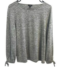 Talbots Gray/Silver Ladies Blouse-almost new